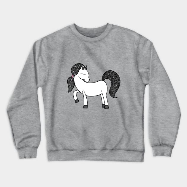 Ponytail Crewneck Sweatshirt by WatershipBound